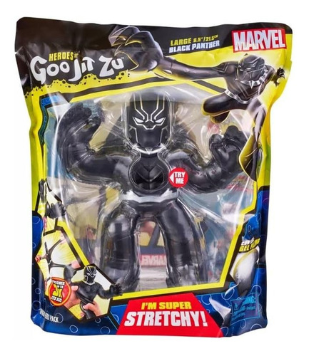 Goo Jit Zu Marvel Avengers Pantera Negra Gigante 20cm