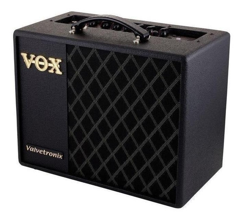 Imagen 2 de 3 de Amplificador VOX VTX Series VT20X Valvular para guitarra de 20W color negro