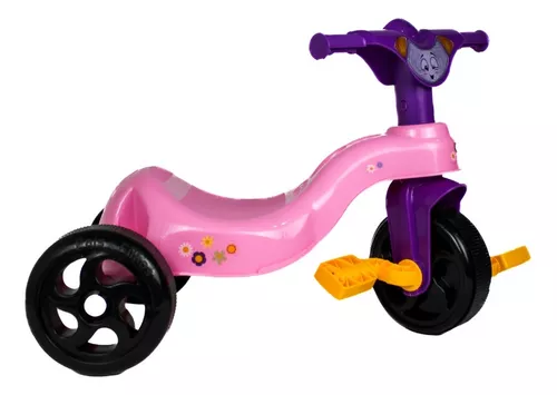 Triciclo Motinha Infantil Encantado Fast com Haste Completo - Pais e Filhos  - Lojas Revolução - Eletrodomésticos e utensílios em geral