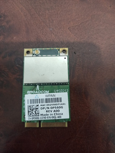 Tarjeta De Red Wpan Dell Latitude E6500 (Usado)