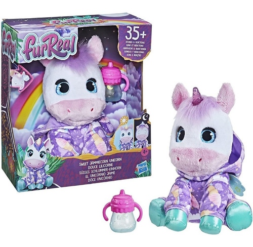 Peluche Interactivo Unicornio Furreal Sweet Luces Y Sonidos