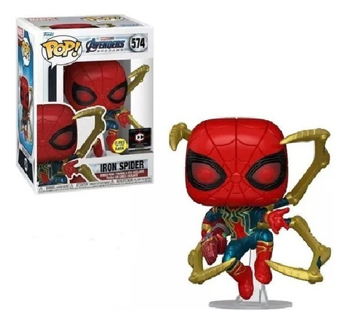 Funko Pop! Iron Spider Glow In The Dark Avengers Exclusivo