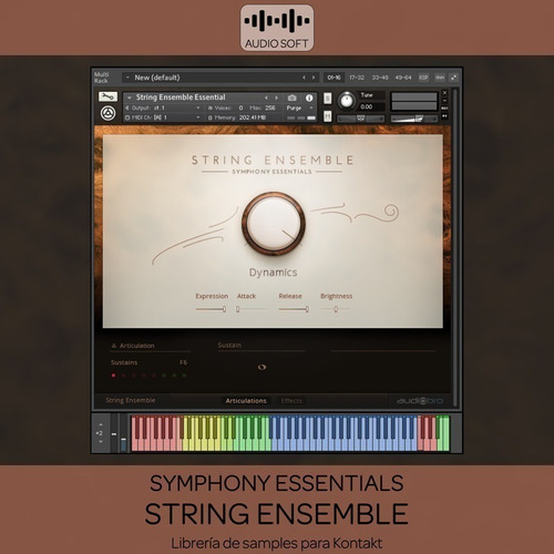 Librerias Kontakt - Symphony Essentials String Ensemble