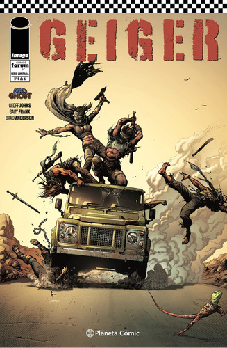 Geiger nº 04/06, de Geoff Johns. Cómics Editorial PLANETA COMICS, tapa blanda en español, 2023