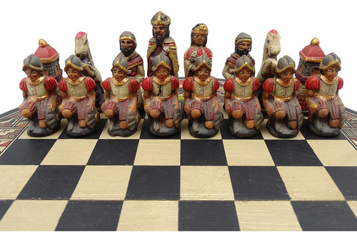 Juego De Ajedrez Artesanal (Usado)