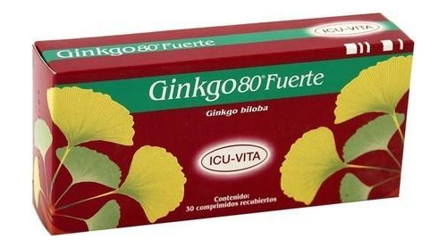 Ginkgo 80 Fuerte 30 Comprimidos