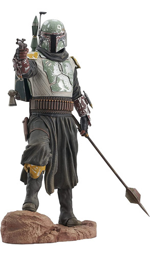 Hitos De Star Wars: Estatua De Boba Fett Mandaloriano