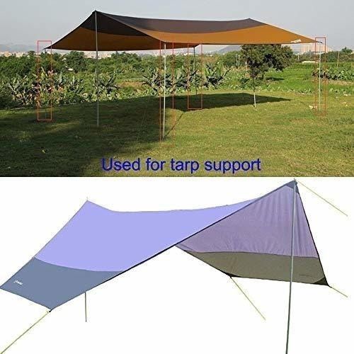 Top Lander Postes De Lona Ajustables Para Carpas Plegables D
