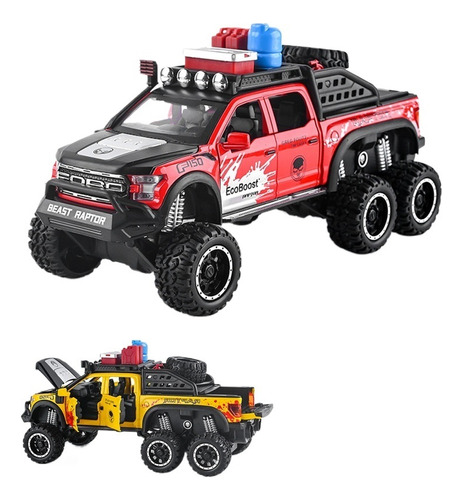 Miniautos Ford Pickup Crossover Raptor F150 1/28