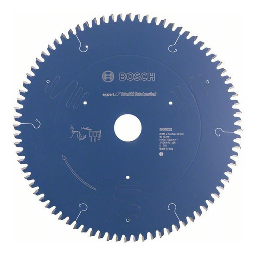 Disco Corte Bosch 10'' Expert Multimaterial 96tpi 2608642528