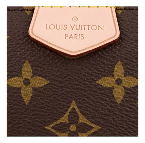 Bandolera caqui multipochette Louis Vuitton
