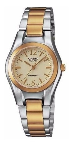 Reloj Casio Mujer Ltp1253sg Análogo + Resistente Al Agua