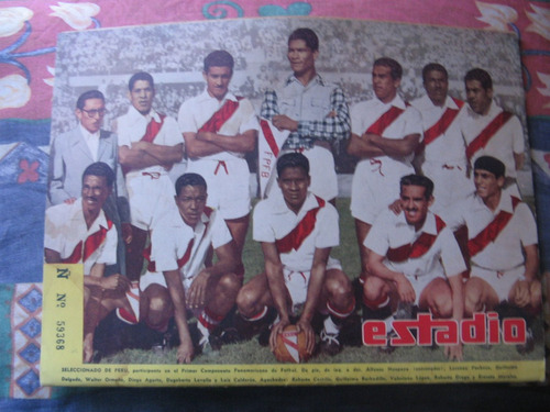 Estadio N° 466, 19 Abr 1952 Seleccionado De Perú