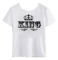 Comprar Polera Parejas King Queen Rey Reina Unisex