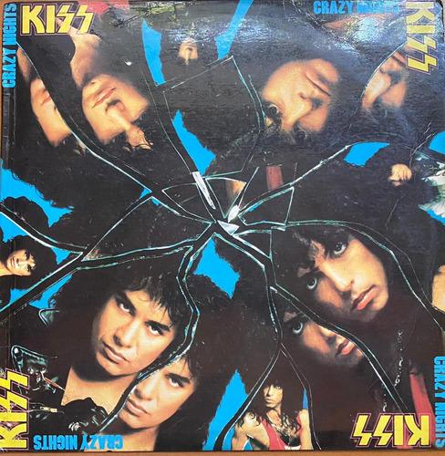 Disco Lp - Kiss / Crazy Nights. Album (1987)