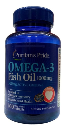 Omega 3 Fish Oil 1000 Mg 100 So