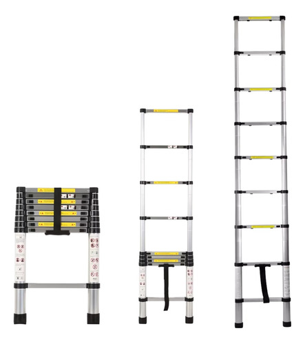 Escalera Telescópica Plegable 2.6 Metros Lernen
