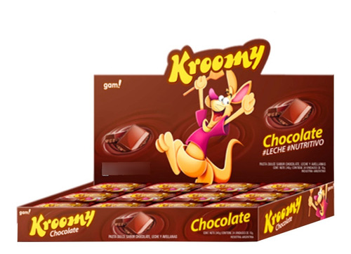 Postre Kroomy Chocolate Caja X24 - Mejor Precio