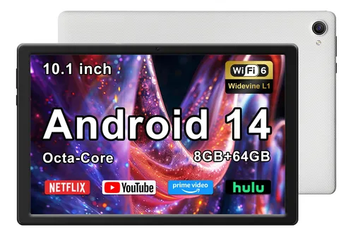Tablet Whitedeer Android 14 Octa-core 8 Gb Ram 64 Gb Rom 10.