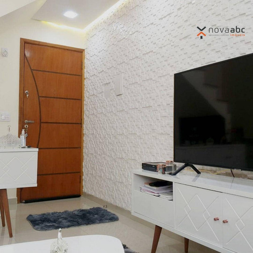 Imagem 2 de 30 de Cobertura Com 2 Dormitórios À Venda, 53 M² Por R$ 500.000 - Vila Alzira - Santo André/sp - Co1127