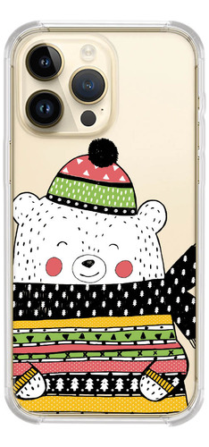 Capinha Compativel Modelos iPhone Urso Frio 0251