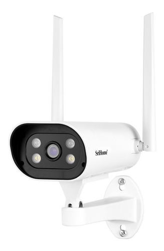 Cámara Ip Wifi Qhd 1440p 4mp Audio Y Ranura Sd Srihome Sh037