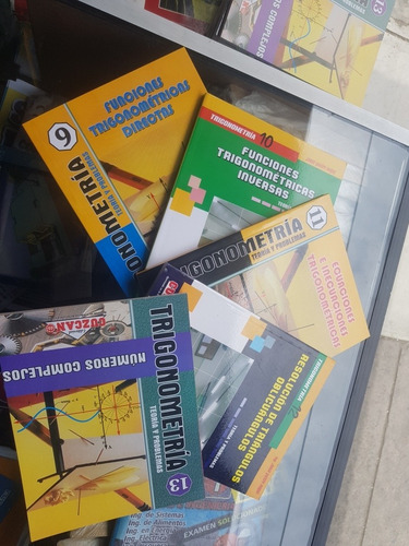 Colección Pre Trigonometria Cuzcano 14 Folletos
