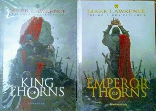 Livro King Of Thorns + Emperor Of Thorns - Darkside Lacrados