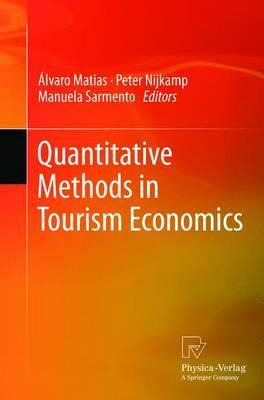 Libro Quantitative Methods In Tourism Economics - Ã¿âlva...