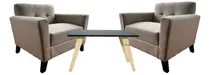 Comprar Combo Juego Sillon Individual + Mesa Ratona Rustic