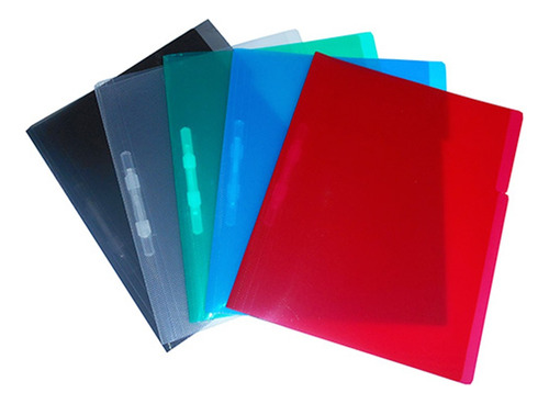 Carpeta Plastica Con Gancho T/carta Colores Surt Pointer