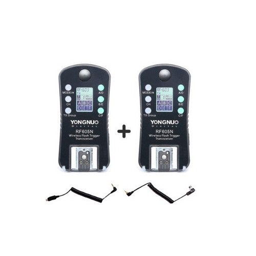 Radio Disparador Frecuencia Yongnuo Rf605 P/ Canon O Nikon