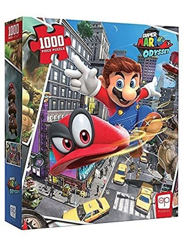 Instantáneas De Super Mario Odyssey De Usaopoly, 1000 Piezas