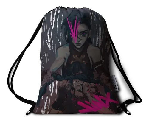 Tula Deportiva Impermeable Diseño Jinx