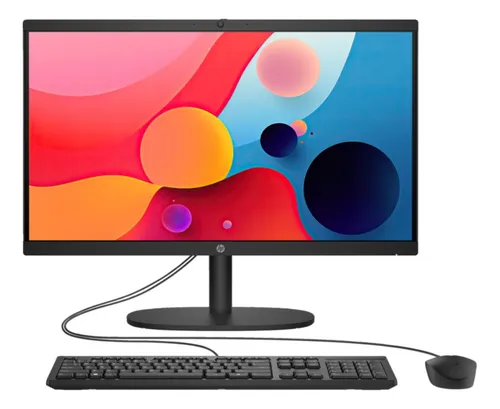 Computador Hp Todo En Uno 22-dg0011la N100, 8gb, 256gb, 21.5 Negro
