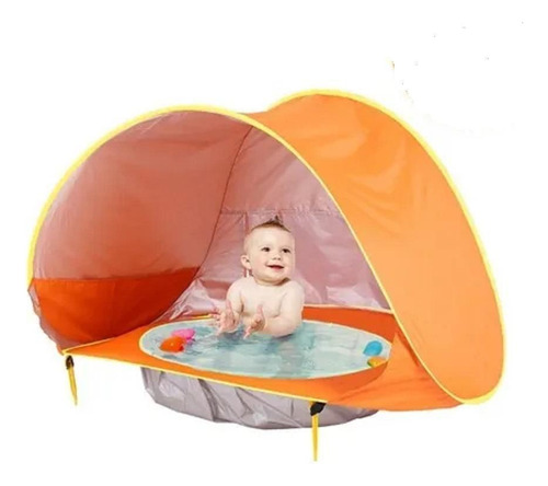 Barraca Praia Infantil - Proteção Uv E Piscina