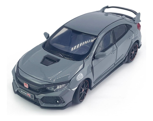 Escala 1/32 2017 Civic Type R Modelo Coche Diecast Toy Cars 