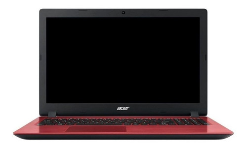 Laptop  Acer Aspire 3 A314-31 roja 14", Intel Celeron N3350  2GB de RAM 500GB HDD, Intel HD Graphics 500 1366x768px Windows 10 Home