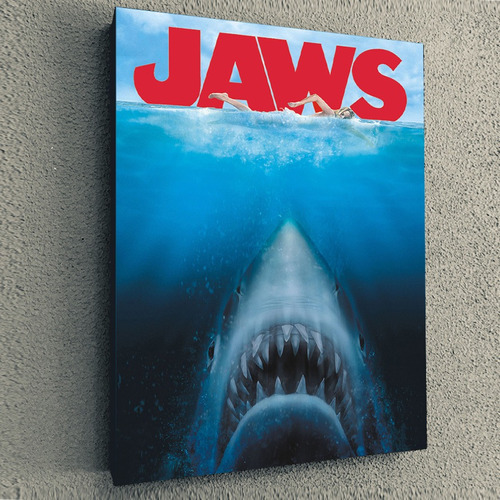 Cuadro De Pelicula Jaws Tiburon Poster