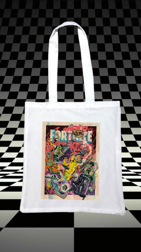 Tote Bag/eco Bolsa Sublimada Personalizada Blanco Estampado