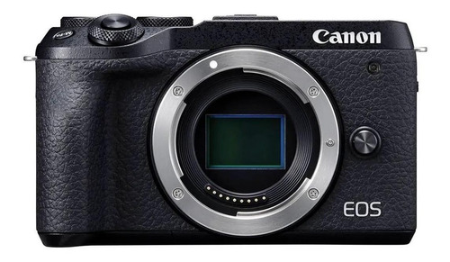  Canon EOS M6 mirrorless cor  preto