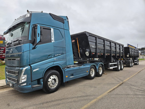Volvo Fh 540 6x4 Bug Leve Ano 22 + Rodocaçamba Aiz Sem Pneu