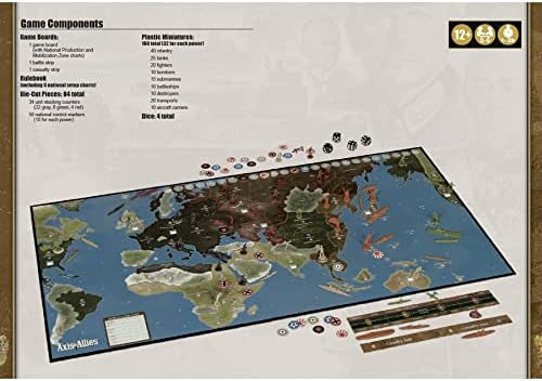 Renegade Game Studios Axis & Allies: 1941 - Um Jogo De Estra