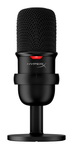 Imagen 1 de 10 de Microfono Usb Hyperx Solocast Streaming Pc Ps4 Mac Gaming