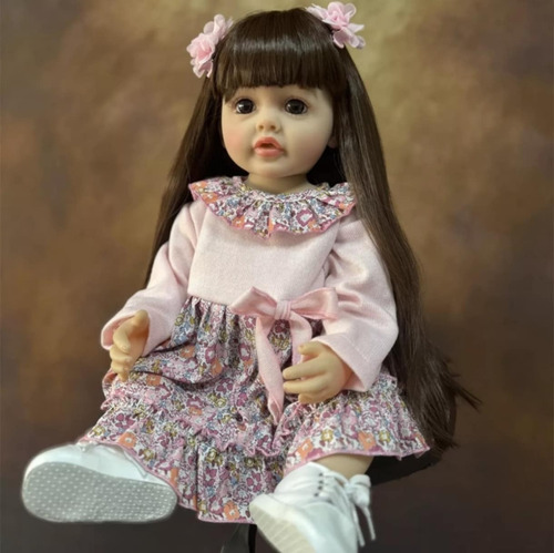 Bebe Reborn Original Muñeca Vinilo Completo Danna Doll