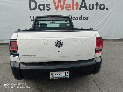Imagen 4 de 15 de Volkswagen Saveiro Starline Std Blanca 2018 Unica