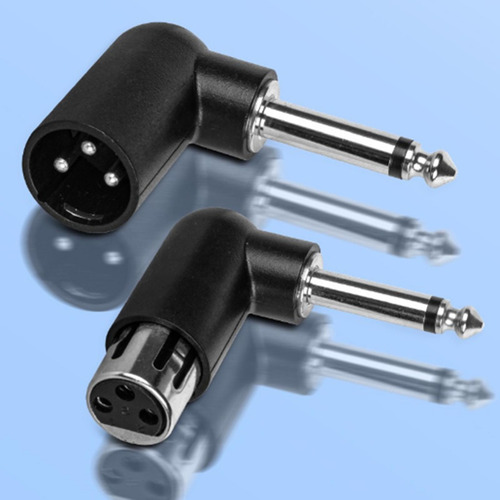 Adaptador Xlr Hembra De 3 Pines A Conector De 1/4"/6,35