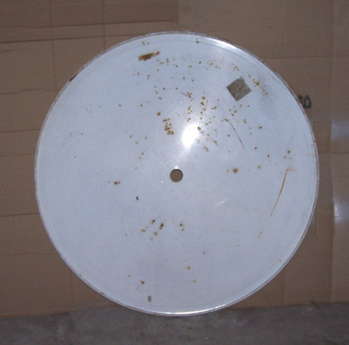 Tapa Mesa Circular Chapa 102 Cm Diametro Jardin (Usado)