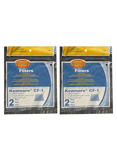 (4) Espuma Kenmore Progressive Sears Filtro Cf1, Progressive