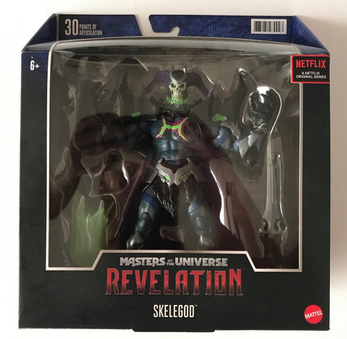 Skelegod Masters Of The Universe Motu Revelations Figura 6pg (Usado)
